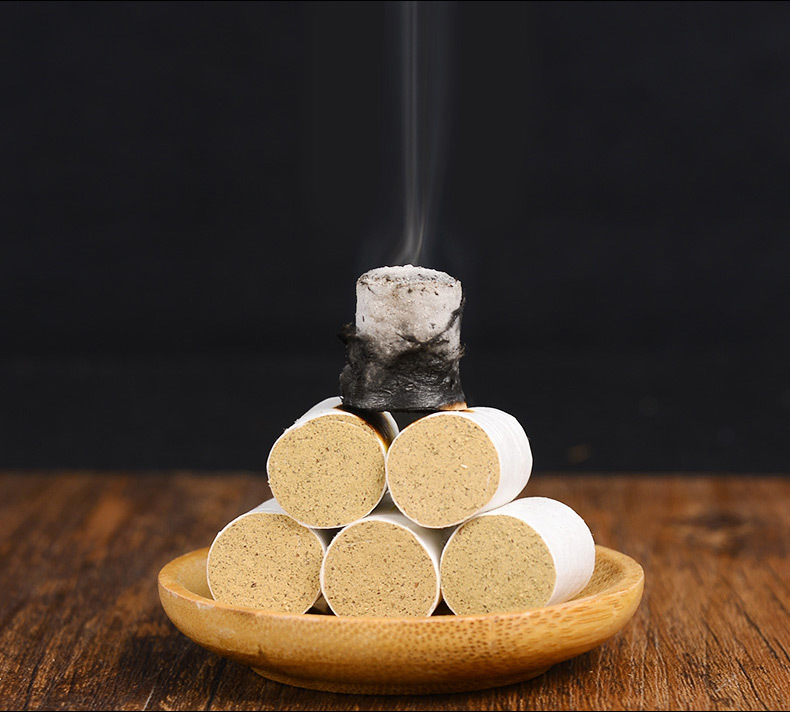 加大25:1五年陈艾柱优质艾绒南阳艾条批发 艾段艾粒温灸器 54粒