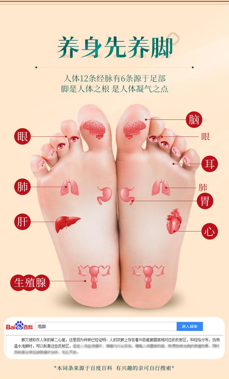 厂家批发电商赠品艾草泡脚粉 红花益母草老姜草本足浴包 泡脚药包